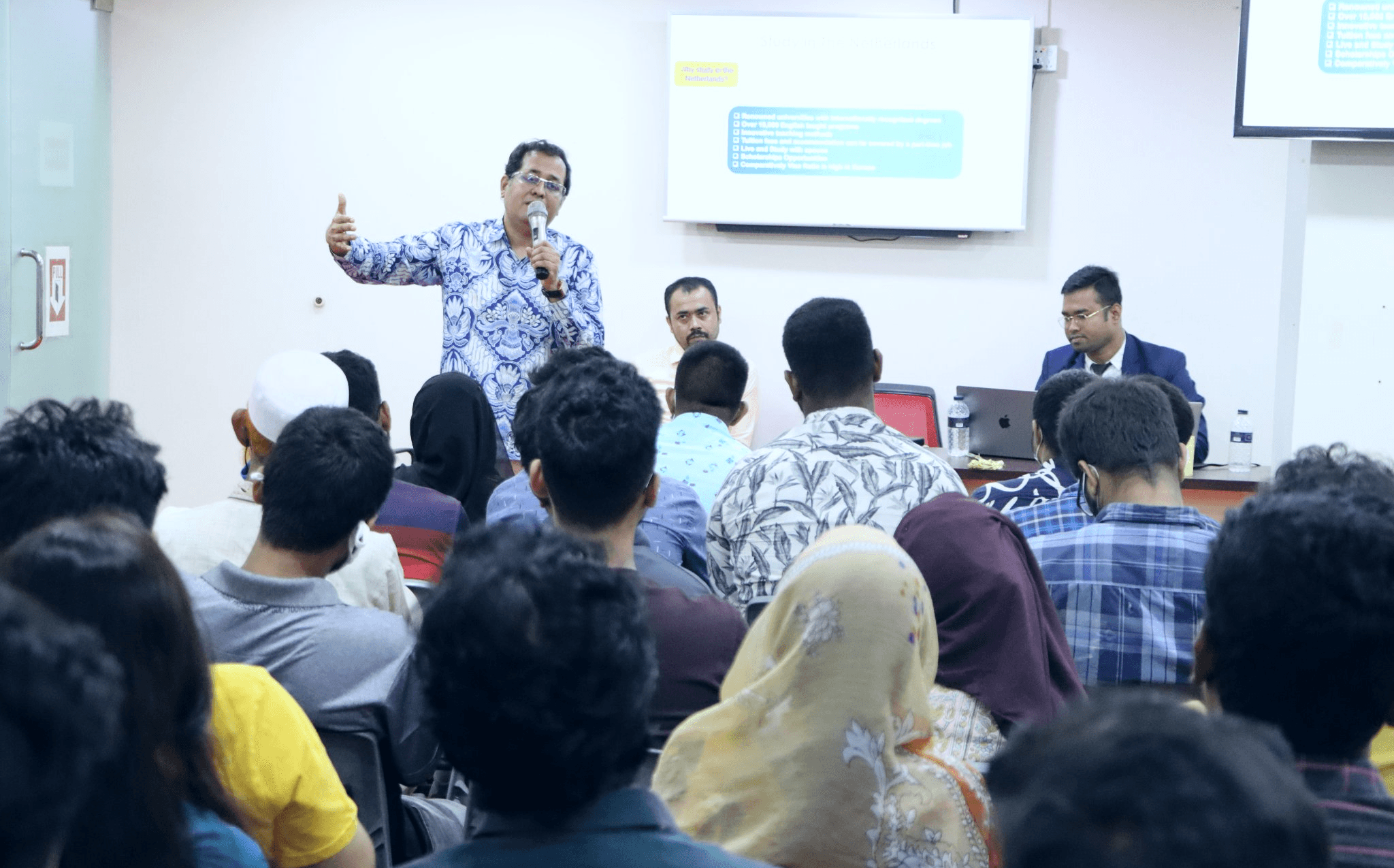Comprehensive support for international students